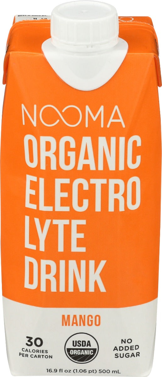 Nooma: Organic Sports Drinks Mango, 16.9 Oz