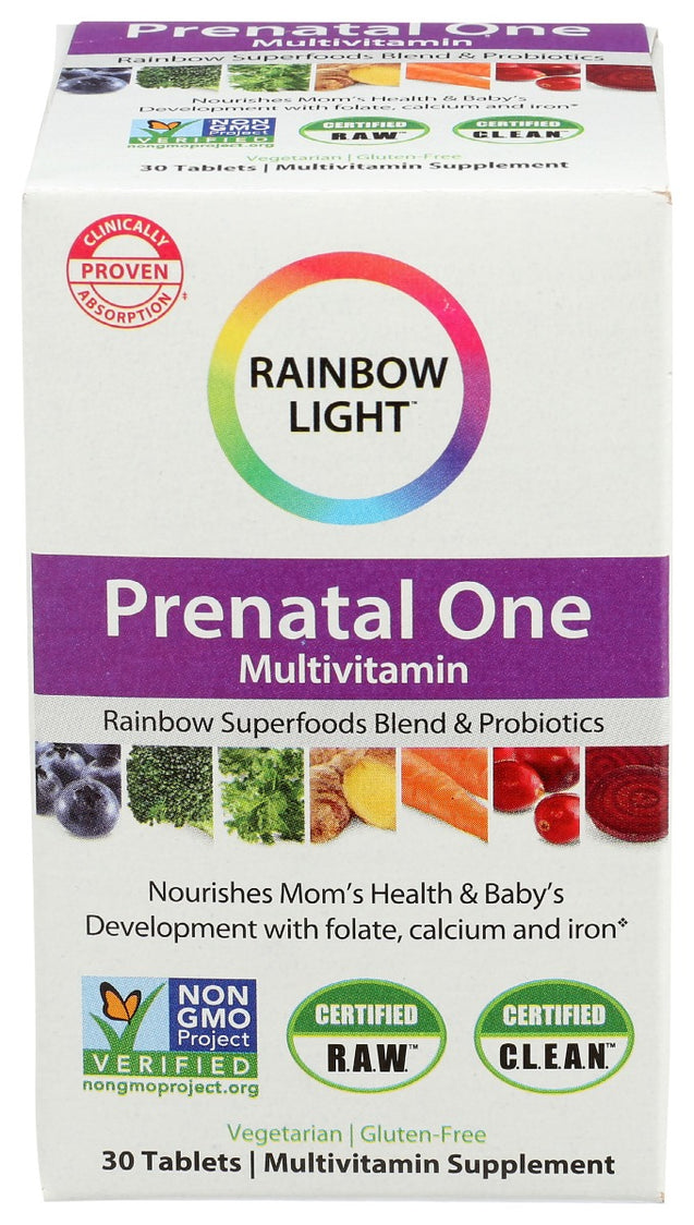 Rainbow Light Vibrance: Prenatal One Multivitamin, 30 Tb