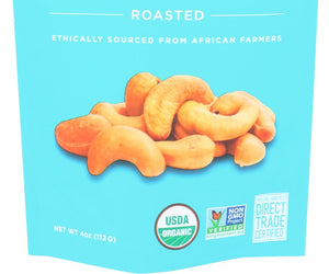 Mavuno Harvest: Organic Roasted Cashews, 4 Oz
