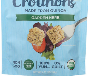 Carrington Farms: Organic Crounons Garden Herb, 4.75 Oz