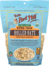 Bobs Red Mill: Organic Extra Thick Rolled Oats, 16 Oz