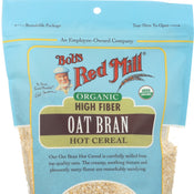 Bobs Red Mill: Organic Oat Bran Hot Cereal, 18 Oz