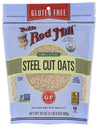 Bobs Red Mill: Gluten Free Organic Steel Cut Oats, 24 Oz