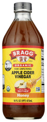 Bragg: Organic Honey Apple Cider Vinegar, 16 Oz