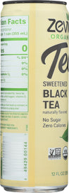 Zevia: Organic Black Tea, 12 Fo