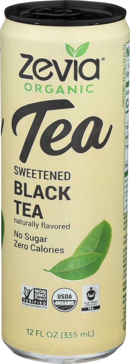 Zevia: Organic Black Tea, 12 Fo