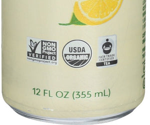 Zevia: Organic Black Tea Lemon, 12 Fo