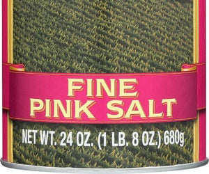 Alessi: Himalayan Salt Pnk Fine, 24 Oz - RubertOrganics