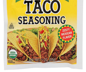 La Preferida: Seasoning Taco Organic, 1 Oz