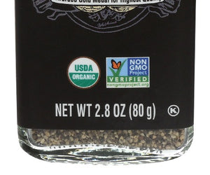 Watkins: Organic Ground Black Pepper, 2.8 Oz