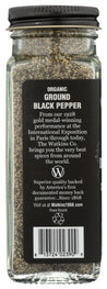 Watkins: Organic Ground Black Pepper, 2.8 Oz