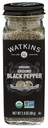 Watkins: Organic Ground Black Pepper, 2.8 Oz