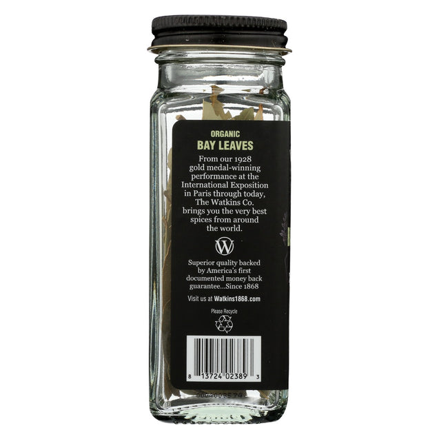 Watkins: Organic Bay Leaves, 0.17 Oz