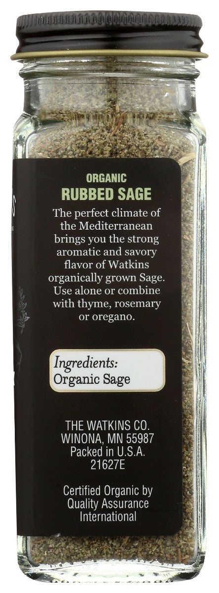 Watkins: Organic Rubbed Sage, 1.26 Oz