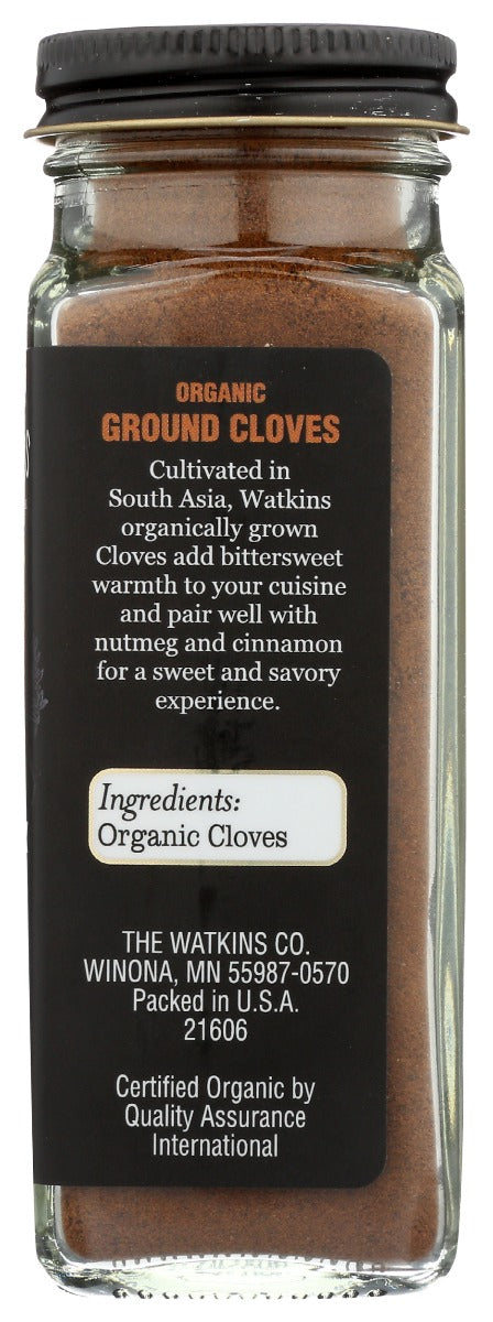 Watkins: Organic Ground Cloves, 2.4 Oz