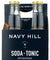 Navy Hill: Soda Tonic Original 4 Count, 33.8 Fo