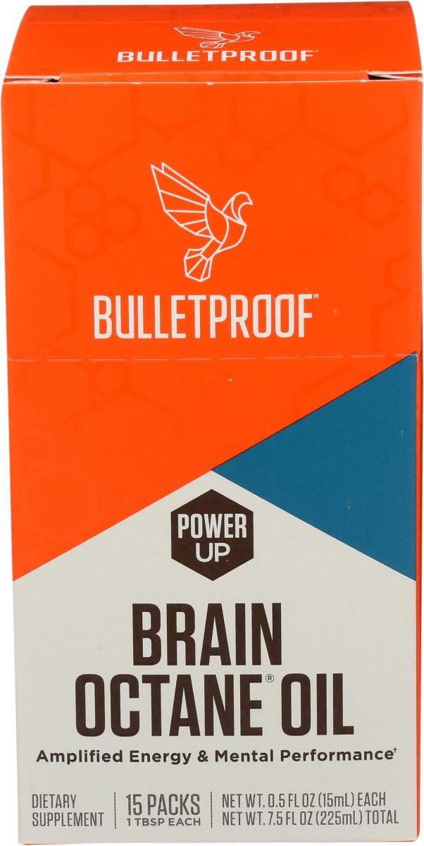 Bulletproof: Brain Octane C8 Mct Oil Packets, 7.5 Fo - RubertOrganics