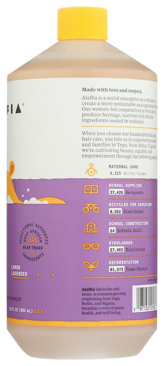 Alaffia: Kids Bubble Bath Lemon Lavender, 32 Fo - RubertOrganics
