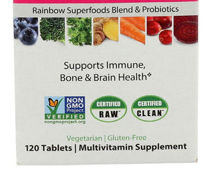 Rainbow Light Vibrance: Womens One Multivitamin, 120 Cp