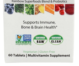 Rainbow Light Vibrance: Mens One Multivitamin, 60 Cp