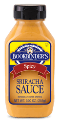 Bookbinders: Spicy Sriracha Sauce, 9 Oz - RubertOrganics