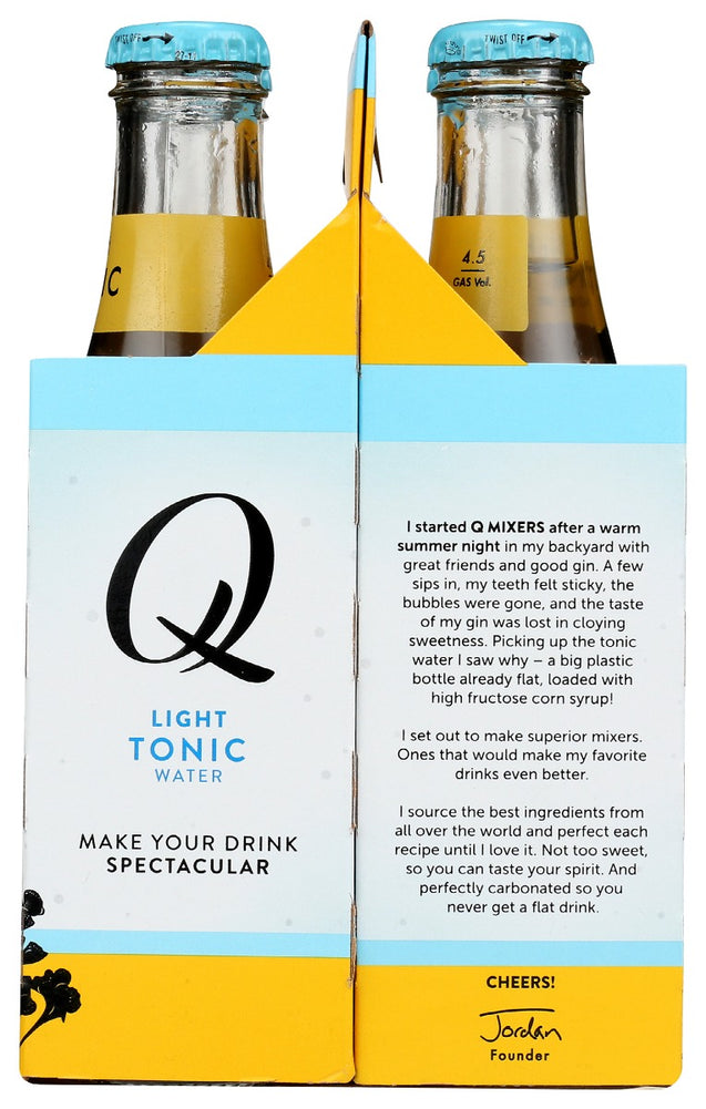 Q Tonic: Light Tonic Water, 26.8 Fo