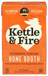 Kettle And Fire: Turmeric Ginger Bone Broth, 16.9 Oz - RubertOrganics