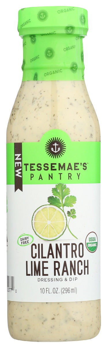 Tessemaes: Dressing Clntro Lime Rnch, 10 Oz