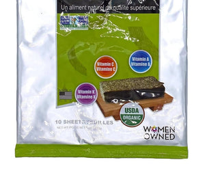 Little Jasmine: Organic Roasted Seaweed, 10 Pc