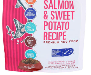 Tender And True: Salmon And Sweet Potato Dry Dog Food, 4 Lb