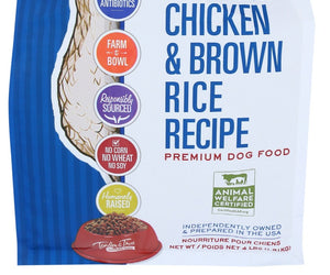 Tender And True: Chicken And Brown Rice Dry Dog Food, 4 Lb