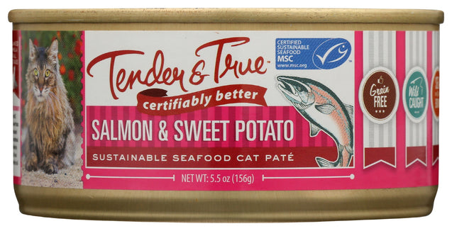 Tender And True: Cat Food Salm & Sw Potato, 5.5 Oz