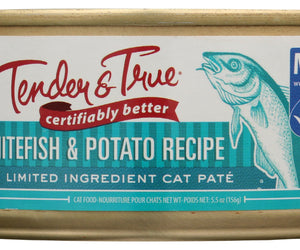 Tender And True: Cat Fd Whitefish Potato, 5.5 Oz