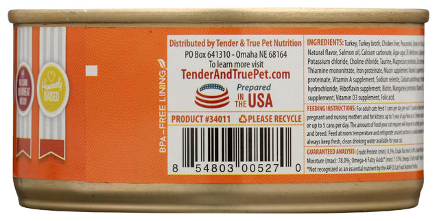 Tender And True: Cat Fd Turkey & Brn Rice, 5.5 Oz
