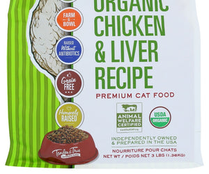 Tender And True: Cat Fd Chicken & Liver, 3 Lb
