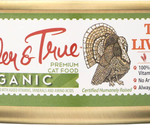 Tender And True: Cat Food Wet Trky Lvr Org, 5.5 Oz