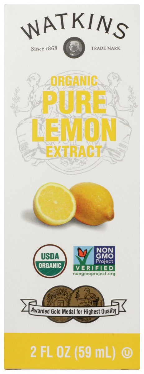 Watkins: Organic Pure Lemon Extract, 2 Fo