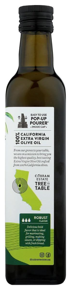 Cobram Estate: Robust 100 Percent California Extra Virgin Olive Oil, 375 Ml - RubertOrganics