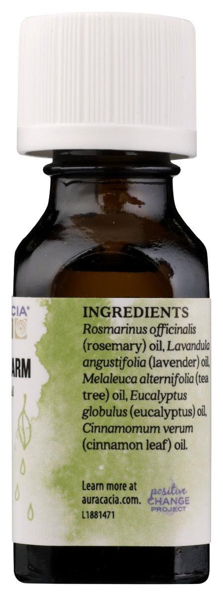 Aura Cacia: Rescue Charm Essential Oil Blend, 0.5 Oz - RubertOrganics