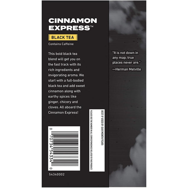 Celestial Seasonings: Tea Black Cnmn Express, 20 Bg - RubertOrganics