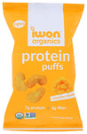 Iwon Organics: Protein Puffs Cheddar Cheese, 5 Oz