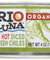 Rio Luna: Organic Hot Diced Green Chiles, 4 Oz