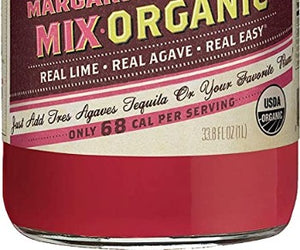 Tres Agaves: Mix Margarita Strwbry Org, 33.8 Fo