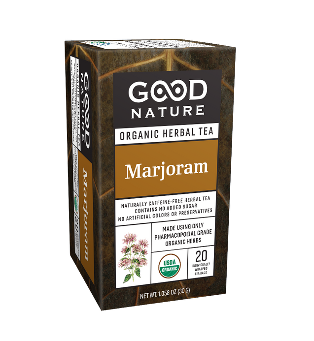 Good Nature: Organic Marjoram Tea, 30 Gm