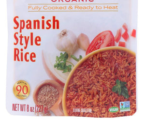 Lundberg: Rice Spanish Rh Org, 8 Oz - RubertOrganics