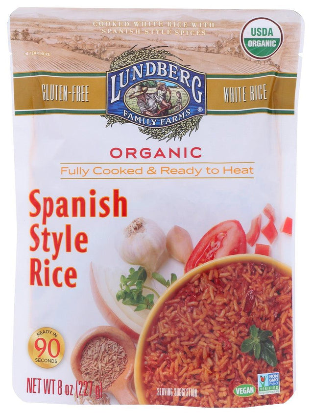 Lundberg: Rice Spanish Rh Org, 8 Oz - RubertOrganics