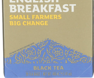 Equal Exchange: English Breakfast Tea Decaf Organic, 20 Bg