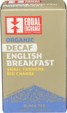 Equal Exchange: English Breakfast Tea Decaf Organic, 20 Bg