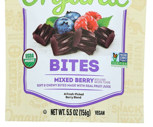Wiley Wallaby: Organic Mixed Berry Bites, 5.5 Oz