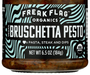 Freak Flag Organics: Sauce Tomato Pesto, 6.5 Oz